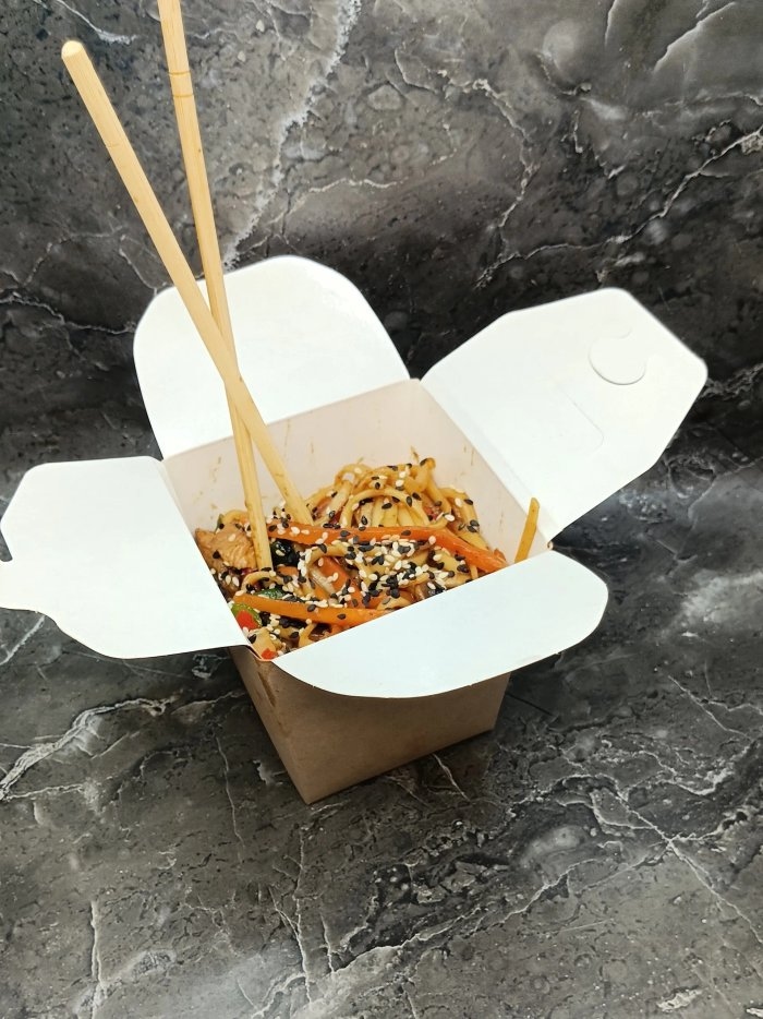 Удон с морепродуктами