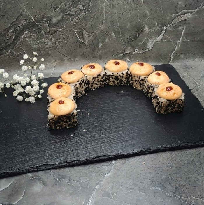 Запеченный с окунем