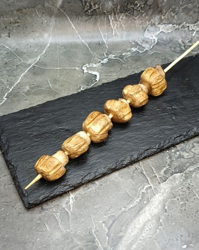 Шашлычок из шампиньонов