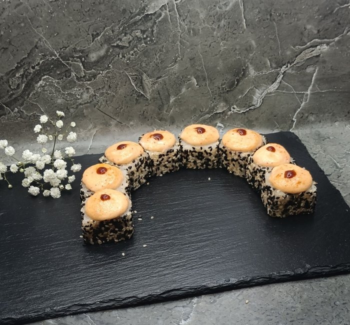 Запеченный с курицей